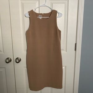 Ann Klein - Light brown sleeveless dress